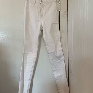 Zara white jeggings 26 white